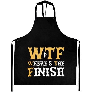 Discover WTF Where's The Finish - Running Runner Aprons
