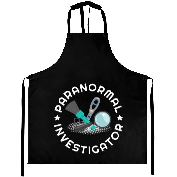 Discover Ghost Hunting Paranormal Investigator Aprons