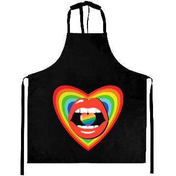 Discover Pop art pride, lgbt community Aprons
