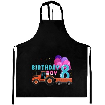 Discover Birth Born Age 8 Year Old Boy Ranch Farm Tractor Aprons