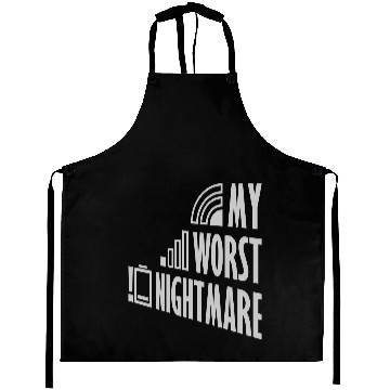Discover icons my worst nightmare Aprons