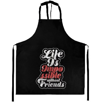 Discover Friends Love Family Aprons
