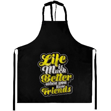 Discover Friends Love Family Aprons