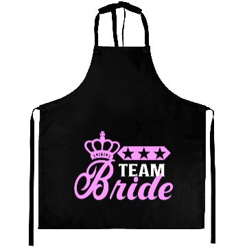 Discover Bachelorette Team Bride Wedding bachelorette party Aprons