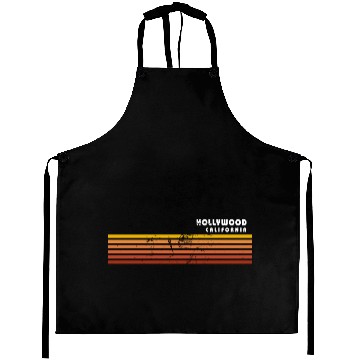 Discover Retro Hollywood California Vintage Vacation Aprons