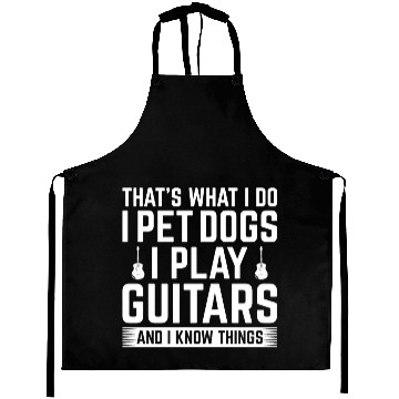 Discover Guitar Lover Aprons