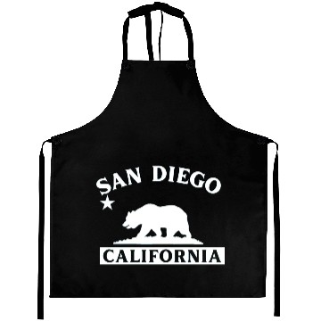 Discover San Diego California Aprons