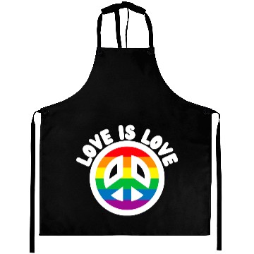 Discover Pride flag - Pride quote lgbt community Aprons