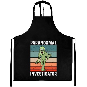 Discover Ghost Hunting Paranormal Investigator Aprons