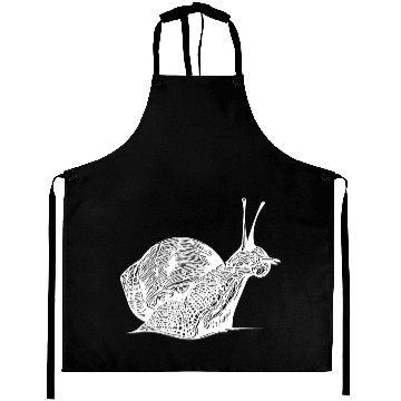 Discover Vintage Realistic Snail Aprons