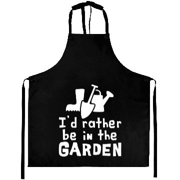 Discover I'd Rather Be In The Garden Aprons