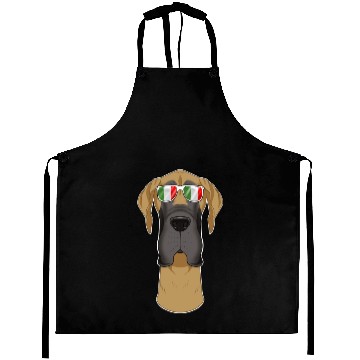 Discover Great Dane Italy Sunglasses I Italian Flag Aprons