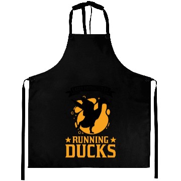 Discover Easily Distracted By Running Ducks Aprons