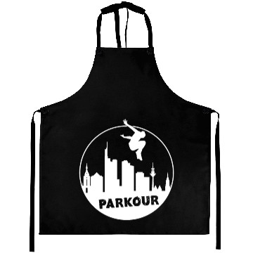 Discover Free Running Parkour Men Kids Aprons