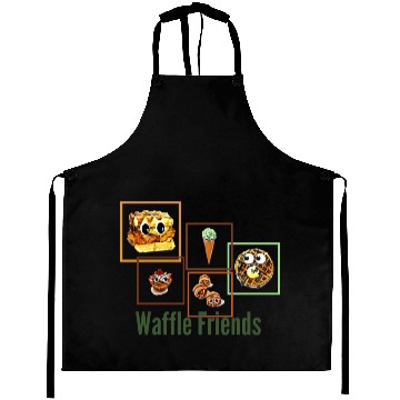 Discover Waffle Friends Aprons