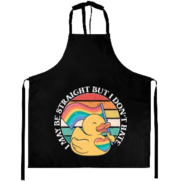 Discover LGBTQ Duck I May Be Straight But I Don't Hate Aprons