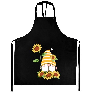 Discover Gnome Sunflower Lover Gardening Gnomes Aprons