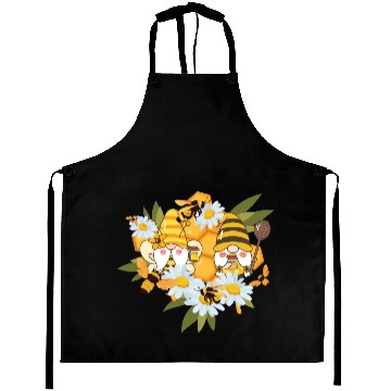 Discover Gardening Gnome Daisy Bees Gnomes Flowers Aprons