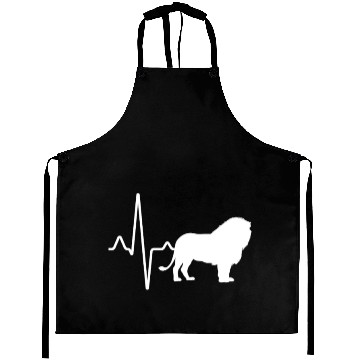 Discover lion heartbeat Aprons