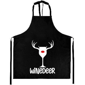 Discover Wine Deer Aprons