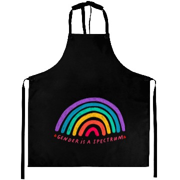 Discover gender rainbow pride Aprons