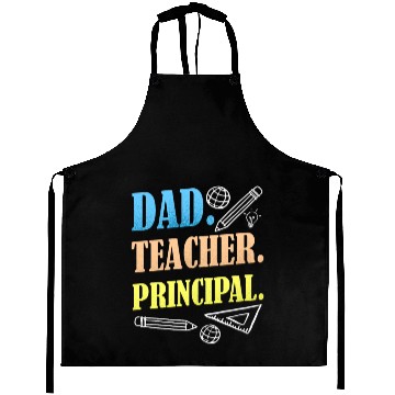 Discover Dad Teacher Principal Homeschooling Homeschool Aprons