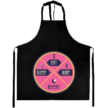 Discover Eat sleep surf Aprons