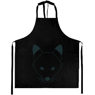 Discover long wolf face Aprons