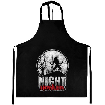 Discover Werewolf Wolves Horror Aprons