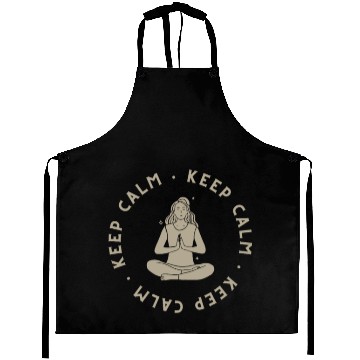 Discover keep calm Aprons
