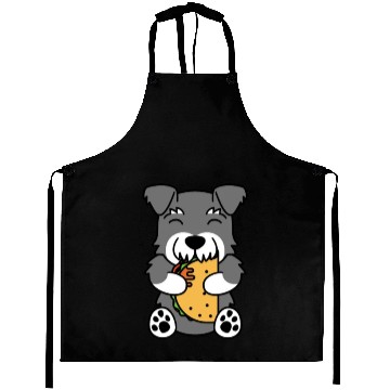 Discover Schnauzer Taco Lover Aprons