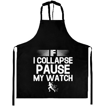 Discover Funny Running Gift Aprons