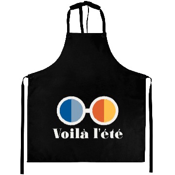 Discover Voila l'ete - Here comes the summer (white) Aprons