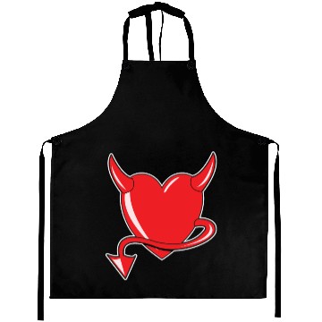 Discover Red Heart - Devil Heart - Gift Aprons