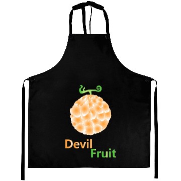 Discover Orange devil fruit Aprons