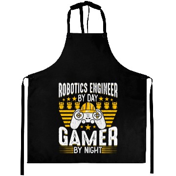 Discover Robotics Engineer - Robotics Engineering Gamer Aprons