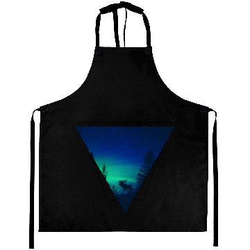 Discover Geometric Moose - Polarlight Aprons