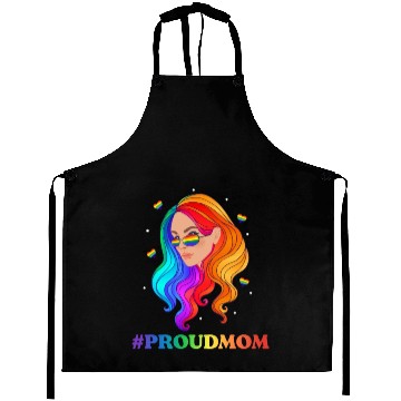 Discover LGBTQIA+ #Proudmom Mother's Day Aprons