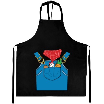 Discover Funny Farming Farmer Costume Aprons
