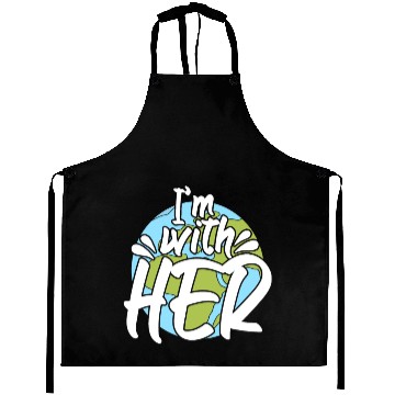 Discover Earth Im With Her Awareness Aprons