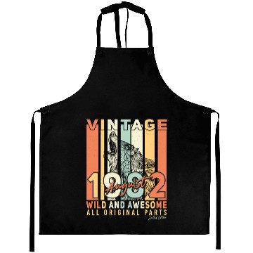 Discover 40th Anniversary Of August 1982 Aprons