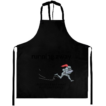 Discover running away - LARP funny Aprons