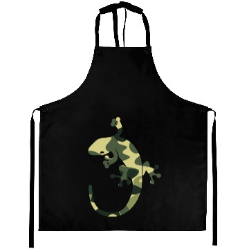 Discover Green camouflage geico Aprons