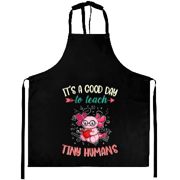 Discover Good Day To Teach Tiny Humans Elementary Teacher Aprons