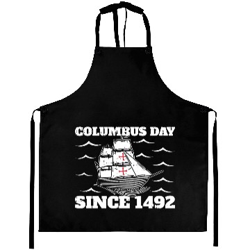 Discover Columbus Day Italian Pride Aprons