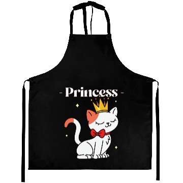 Discover Cat Princess Cat Princess Aprons