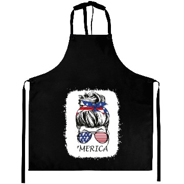 Discover 4th of July Merica Aprons USA American Pride
