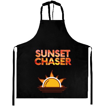 Discover Sunset chaser Sun everywhere! Aprons