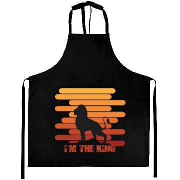 Discover I'm The King - Lion King Of The Jungle Aprons