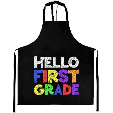 Discover Hello First Grade Aprons 1st Grade Back To School